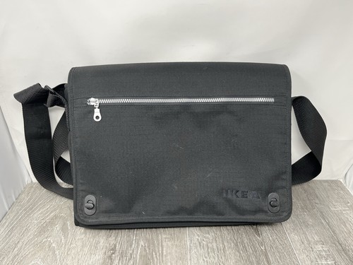 Ikea black messenger bag - ikea,