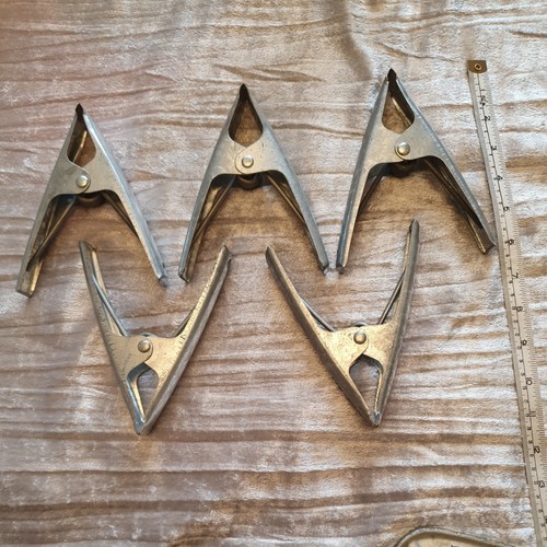 Old sturdy spring clamp - sturdy,