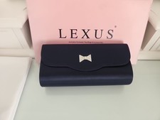 LEXUS NAVY BLUE CLUTCH BAG