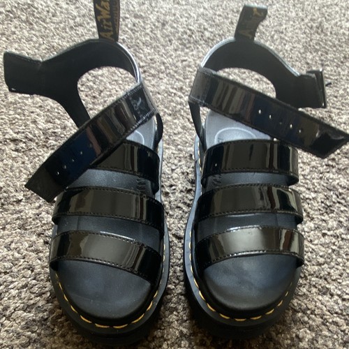 Martens blair black - blair, patent