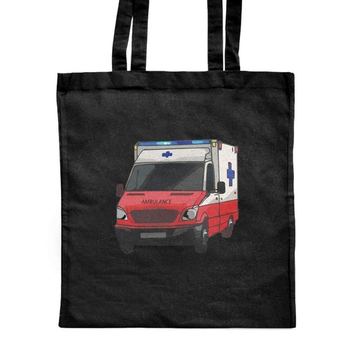 Ambulance shopping tote - tote, bag