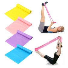 Elastic Resistance Bands Yoga Sports Exercise Gym Fitness Pilates Stretch Straps
