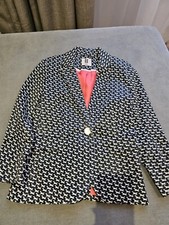 NEW Orla Kiely Come Fly With Me Jacket In Size 8