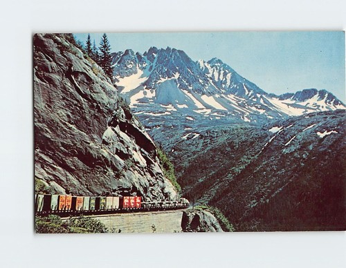 Postcard white pass yukon - white,