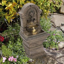 Led garden water feature - led,