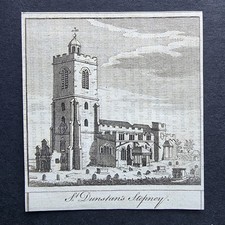 Antique 1770 print - ,