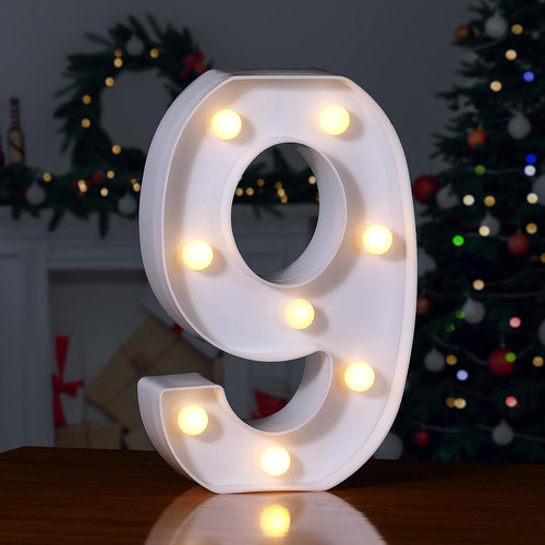 Led light numbers - led, up