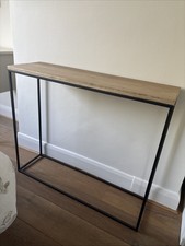 West Elm Console Table Metal