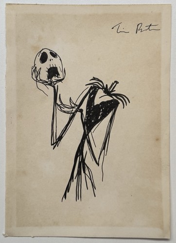 Tim burton drawing - tim,