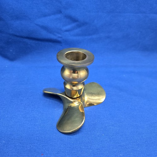 Vintage solid brass boat - solid,