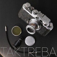 ZORKI-1 #318025 1951-1953 Leica Copy Camera Shutter Works, Curtains Intact w/Gap