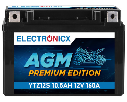 Electronicx agm motorcycle - electronicx,