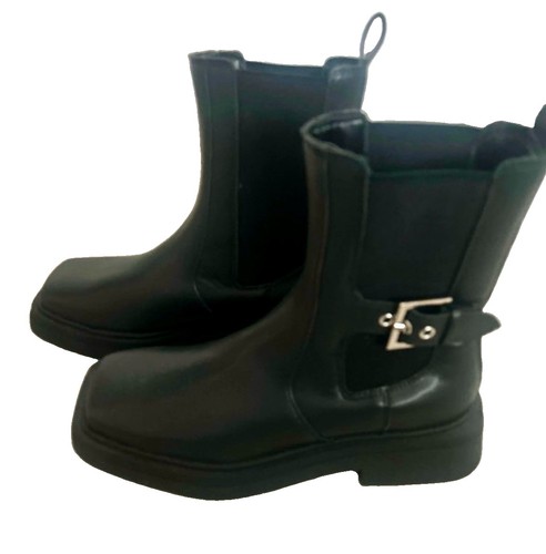 Primark black chunky mid calf - chunky,