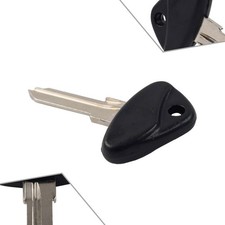 Uncut Blade Blank Key Black