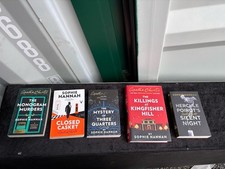 Sophie Hannah Agatha Christie New Poirot Books Complete 5 Book Collection