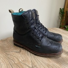 Feud leather brogue boots –