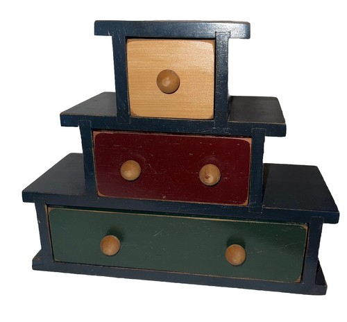 Tiered rustic wooden jewelry - tiered,
