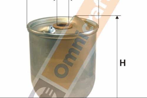 Omnicraft front oil filter - front,