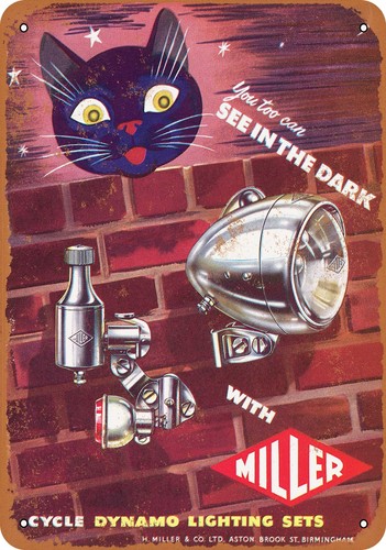 Metal sign 1956 miller - sign,