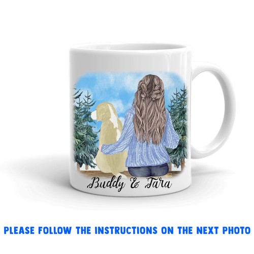 Personalised customised dog - dog, &