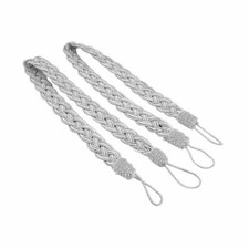 2 PCS Braided Satin Rope