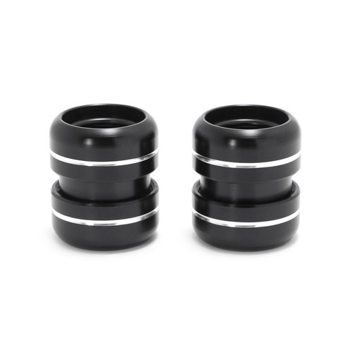 2pcs aluminum exhaust - 2pcs,