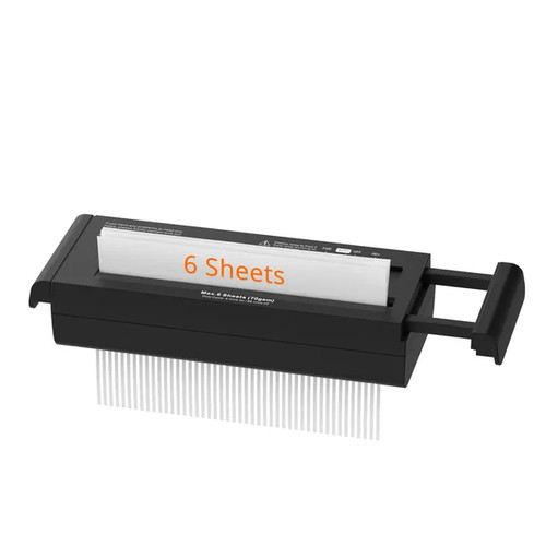 Sheet strip cut - 6‑sheet, paper