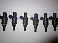 BMW E39 E46 330i 3.0 M54B30 ENGINE FUEL INJECTORS OEM 1439800 Siemens Deka X6