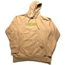 Stagecoach Festival Hoodie Men's Large Brown Fleece Lined Pullover