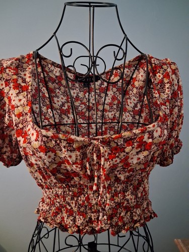 Motel cropped gypsy top - cropped,