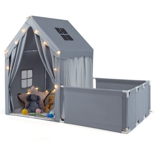 Costway kids play tent 1 - kids, 2-in-1