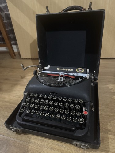 Remington typewriter - remington,