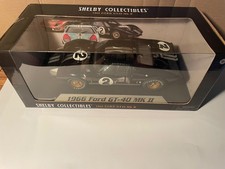 Shelby Collectibles Black 1966 Ford GT-40  MK II 1:18 Scale Diecast Model.  VG