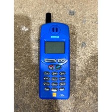Siemens C25 Keypad Mobile Phone Blue & Black Alphanumeric Display Single SIM