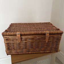 Wicker Hamper Cane Picnic