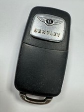 GENUINE BENTLEY 3 BUTTON REMOTE FLIP KEY FOB TESTED & WORKING 3W0959753AB !