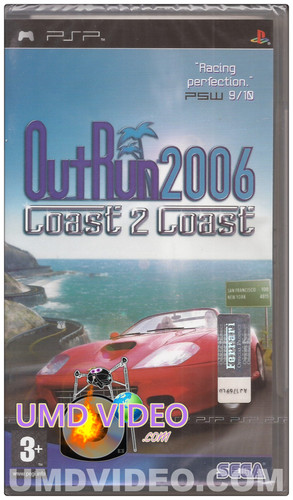 Psp umd game outrun - psp,