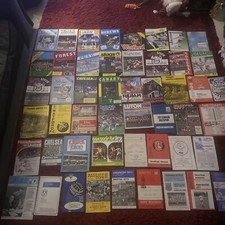 Lot 8 Bulk Bundle 50 Football Programs 1960/70/80 Good Condition