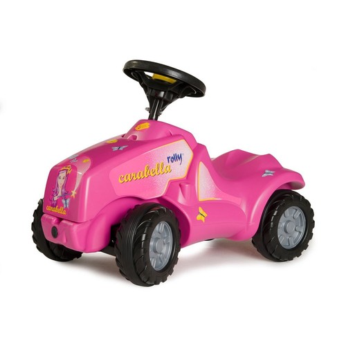 Pink ride tractor - on, toy