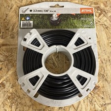2 X Stihl Nylon Line 3.3mmx20m Round Heavy Duty Strimmer Cord Wire 0000 930 2346