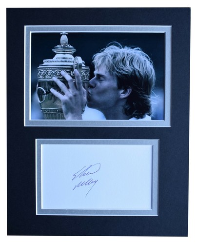 Stefan edberg signed autograph - signed,