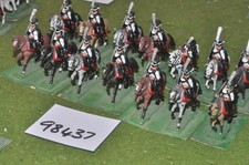 25mm napoleonic / russian - minifigs hussars 14 figs - (98437)