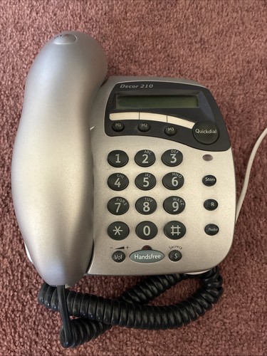 Decor 210 corded telephone - bt,