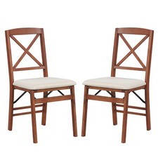 Folding Dining Chairs Set of 2