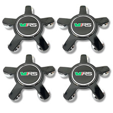 Fits Skoda Alloy Wheel Centre Cap Hub x4 Black VRS 135mm Many Models Octavia