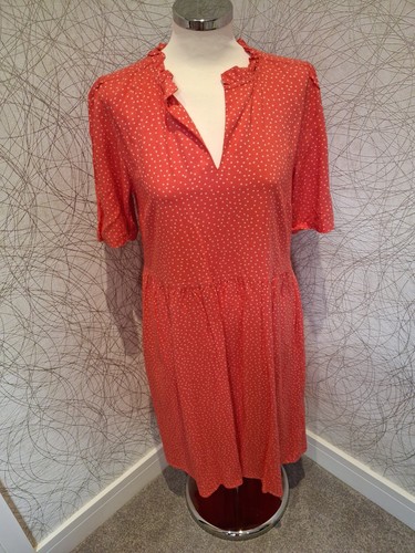 Joules red and white - polka, dot