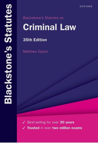 Blackstone statutes on - blackstone’s,