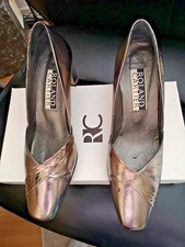 Roland Cartier - Ladies high heel shoes Cantana Pewter 3" heel UK6 Boxed