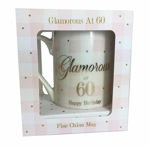 Glamorous 60th birthday mug - birthday,