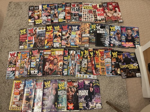 Wwe wrestling magazines - wrestling,